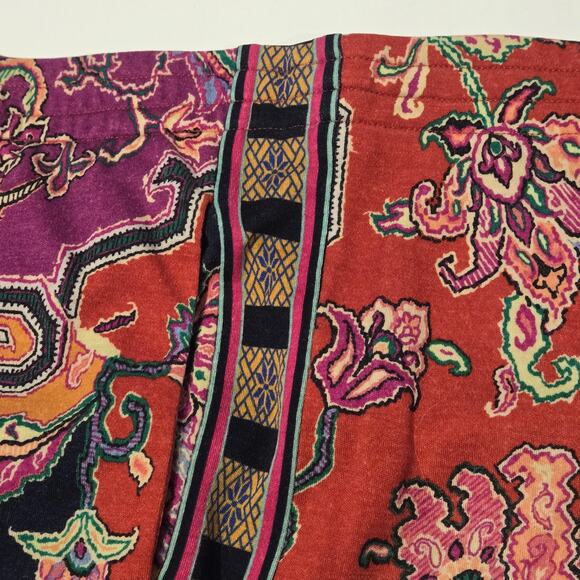 ETRO Italy Paisley Tapestry Print Wool Stretch Knit Jogger Pants, IT 44/Medium, - Picture 5 of 10